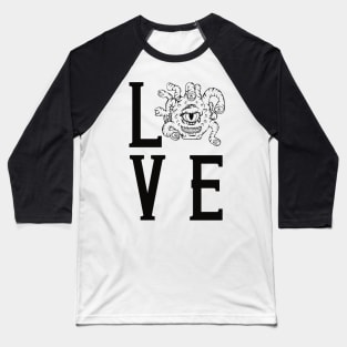 Beholder love, black Baseball T-Shirt